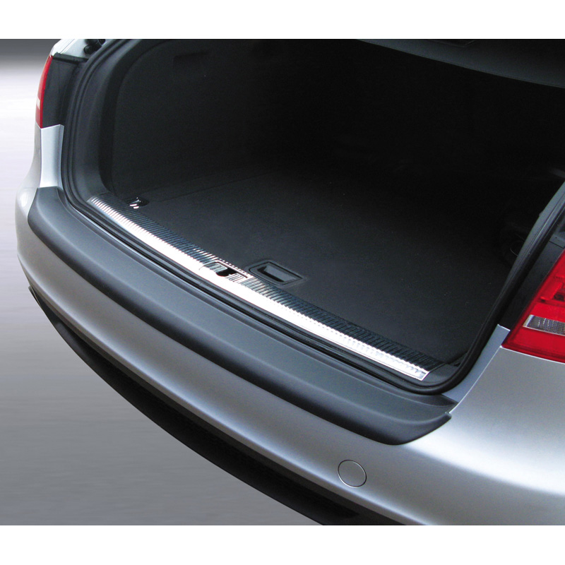 ABS Rear bumper protector  Audi A4 Avant 2008-2012 Black