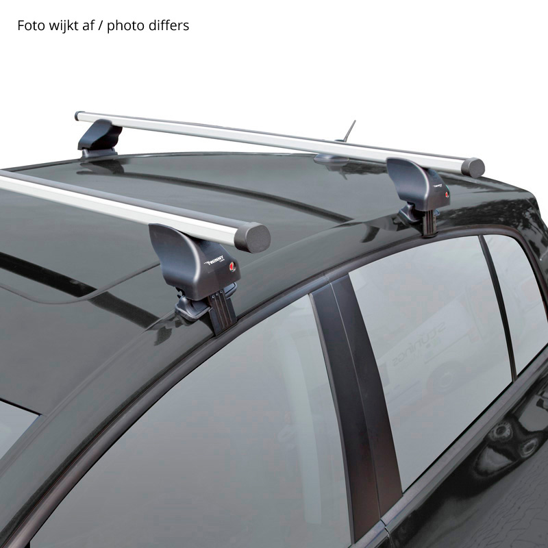 Roof bar set Twinny Load Aluminum A14  Opel several types (for cars without roof rail)