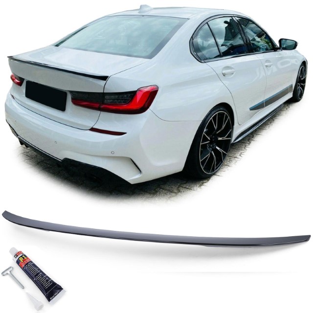 Spoiler BMW 3 Serie G20 Sport Glans Zwart