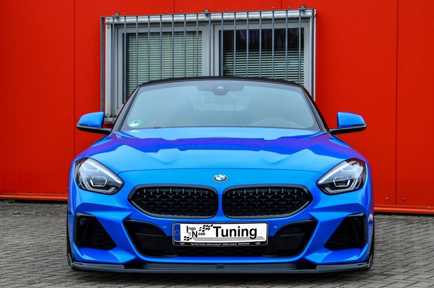 Voorspoiler lip met vleugel BMW Z4 G29 + M pakket