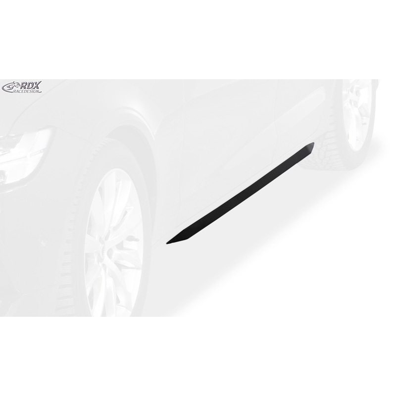 Side skirts 'Slim'  Volvo S90/V90 2016- (ABS glossy black)