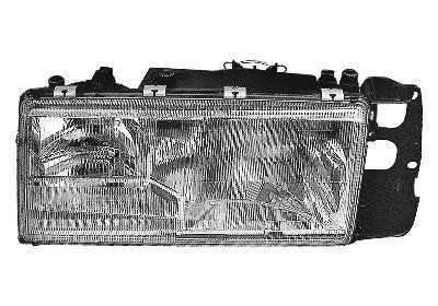 koplamp, H4+H1+H1, links Volvo 900, 1990-1997