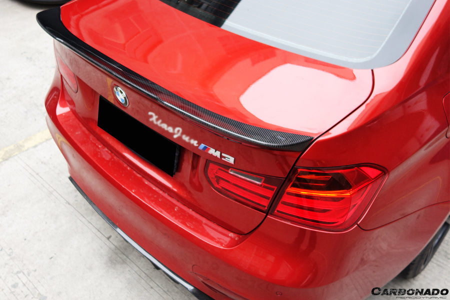 BMW M3 F80 / 3 Series F30 F35 VRS Style Carbon Fiber Spoiler 2014-2020