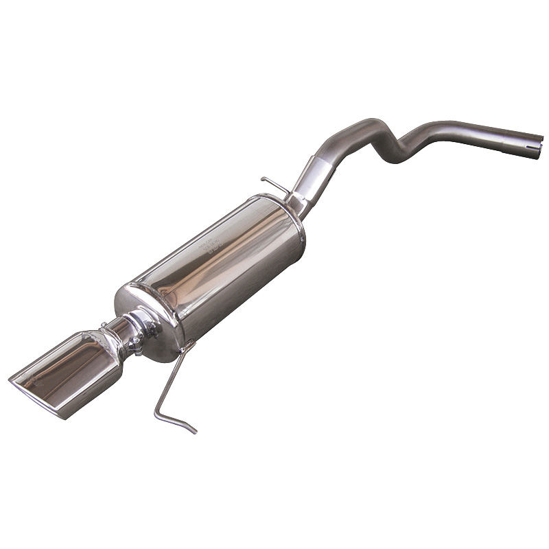 100% Inox Sport Exhaust  Seat Ibiza 6K 2.0 8v GTi/GT (116HP) 1993- 120x80mm