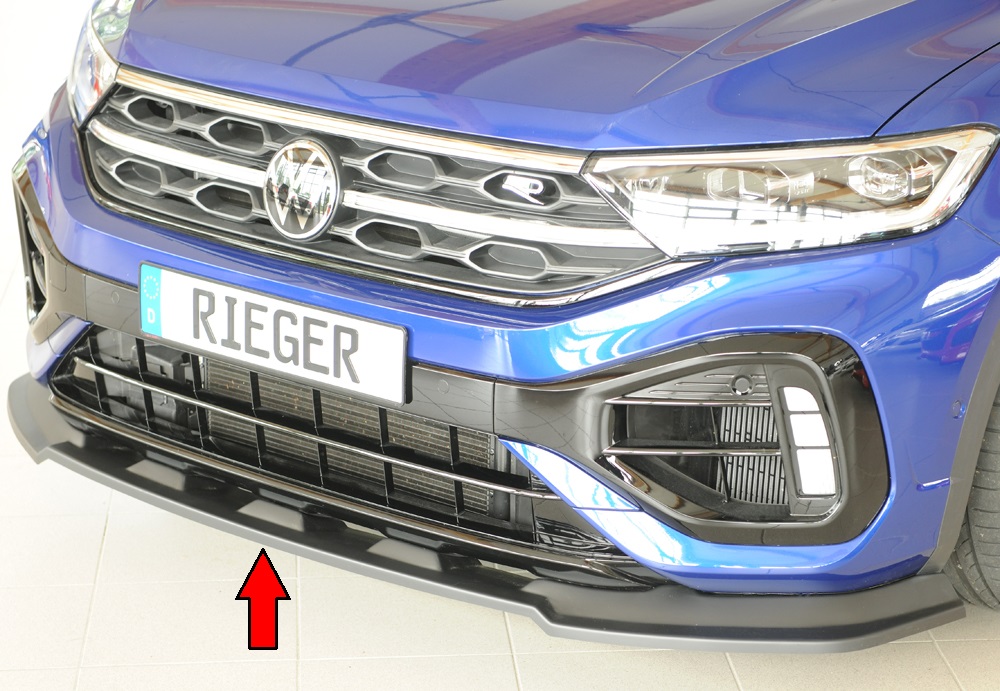Voorspoiler VW T-Roc R (A1): 01.2022