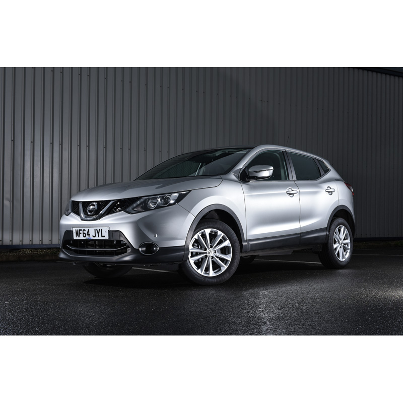 Set Car Shades  Nissan Qashqai 5 deurs 2014-2017 (6-delig)