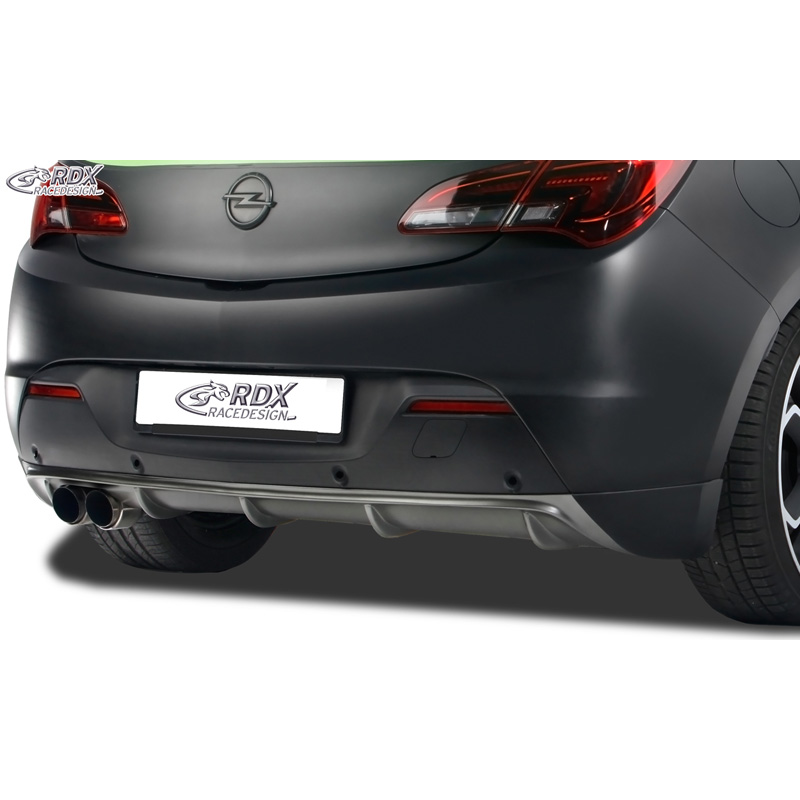 Achterskirt 'Diffusor'  Opel Astra J GTC 2009-2015 excl. OPC (PUR)