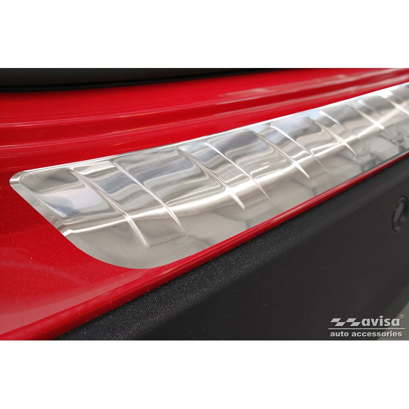 Stainless Steel Rear bumper protector  Mercedes GLA-Class II H247 2020- 'Ribs'