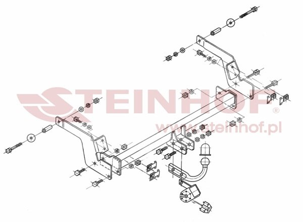 Trekhaak Renault Laguna Grand Tour 03/2001-01/2008