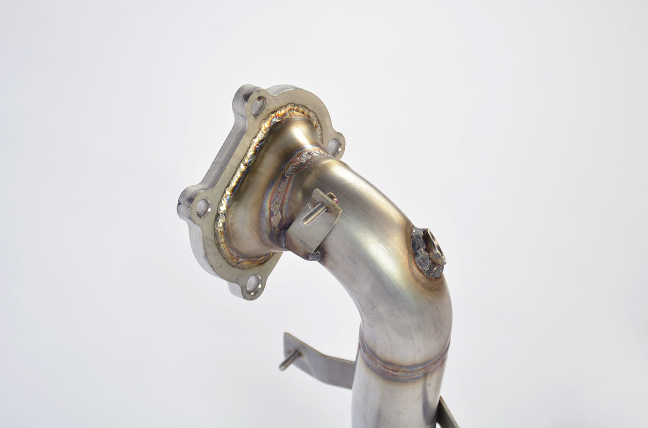 595 ABARTH 1.4T (145 Hp) (Ø65) 2015 Turbo downpipe kit (Replaces catalytic converter)