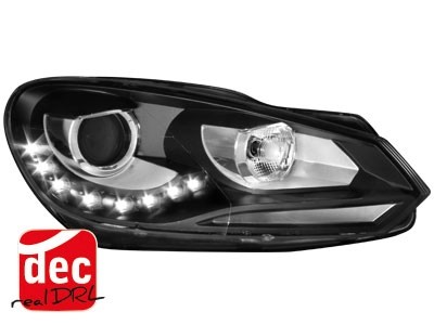 Headlights VW Golf VI Devil Eyes Dlite