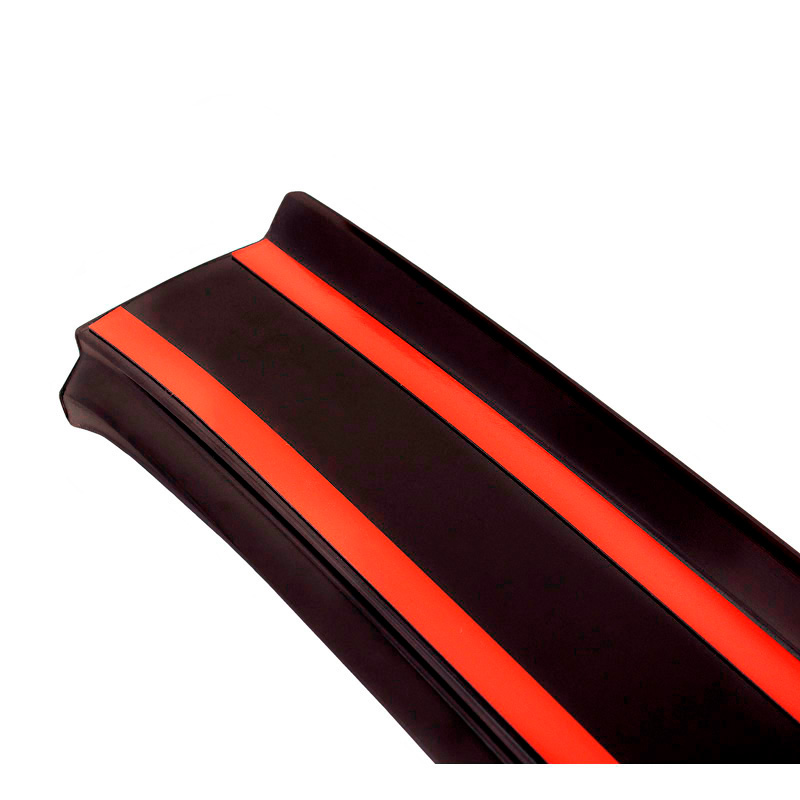 ABS Rear bumper protector  Fiat 500e 2020- Gloss black