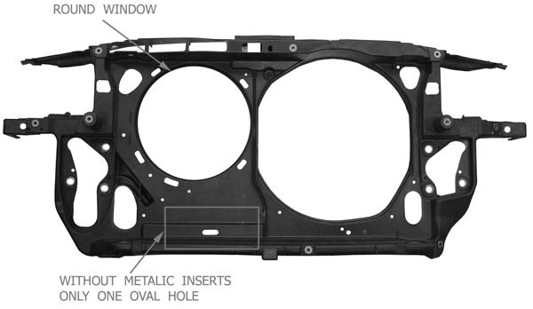 Voorfront COMPLEET PASSAT 00-05 NIET 1.9 TDI 96KW/+AC