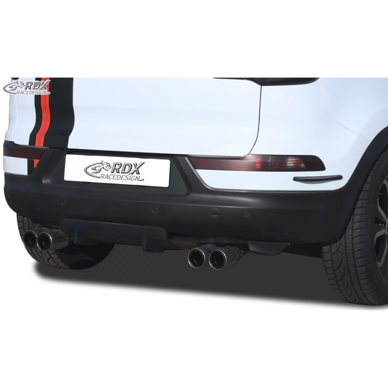 Rear bumper skirt 'Diffusor U-Diff'  Kia Sportage (SL) 2010-2015 (PU)