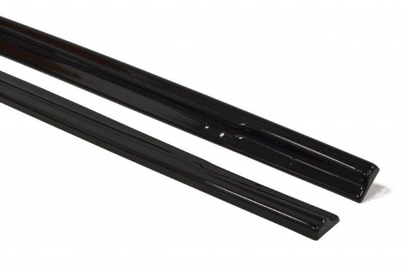 Zijskirts Diffusers Ford Focus ST Mk2 FL Glanzend Zwart