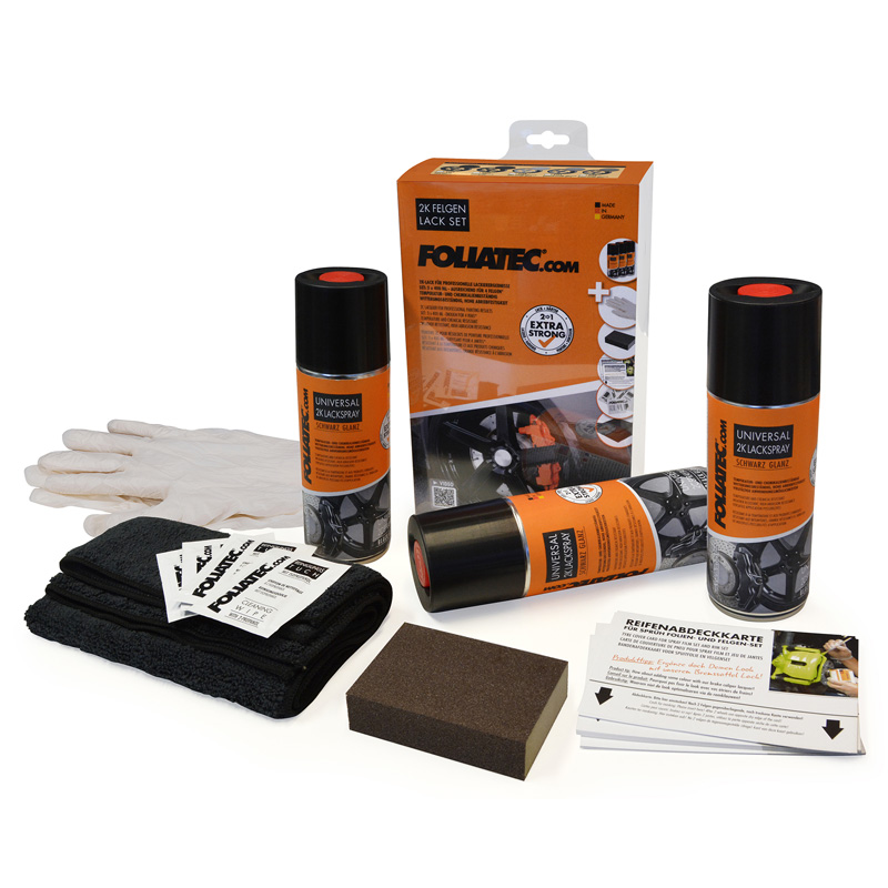 Foliatec Universal 2C Spray Paint Kit - bronze metallic glossy 3x400ml
