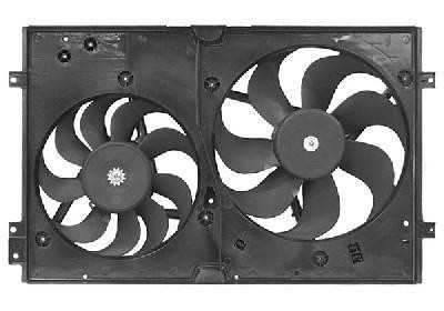 ventilator, 1.4/1.6/1.8/1.6SDi/1.9TDi airco VW Bora, 1998 -
