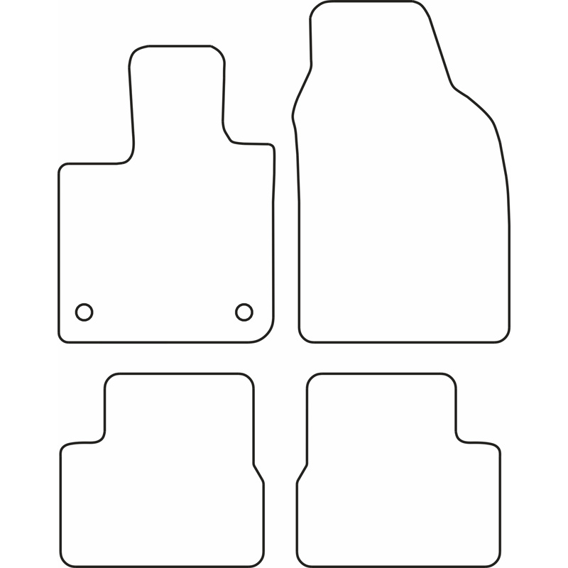 Automatten  Fiat 500e 2020-
