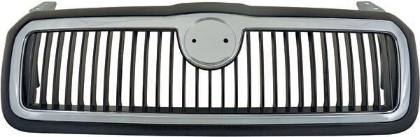 Radiator Grill SKODA OCTAVIA 97-00 Chroom-ZWART