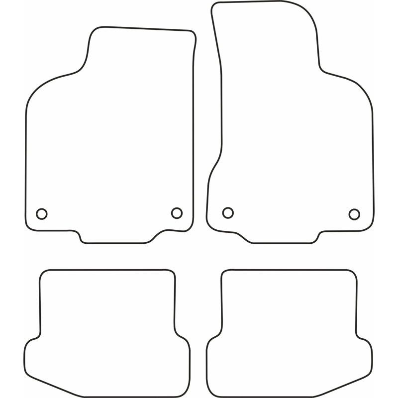 Automatten  Volkswagen Polo 6N2 1999-2001