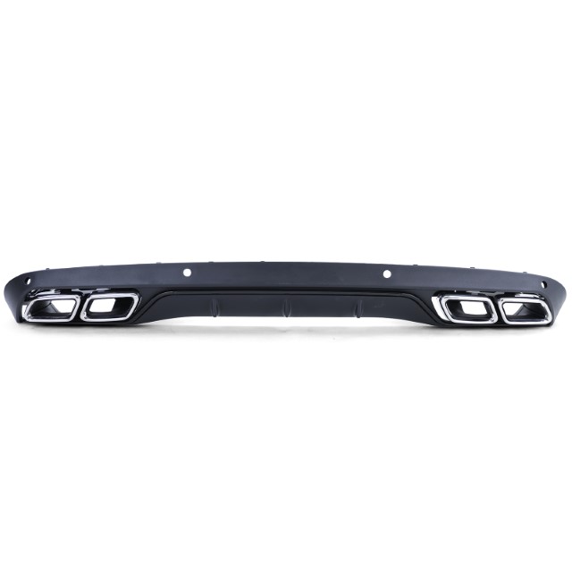 Achterbumper Diffusor Mercedes C-Klasse Kombi S205 C63 Look incl. Sierstukken