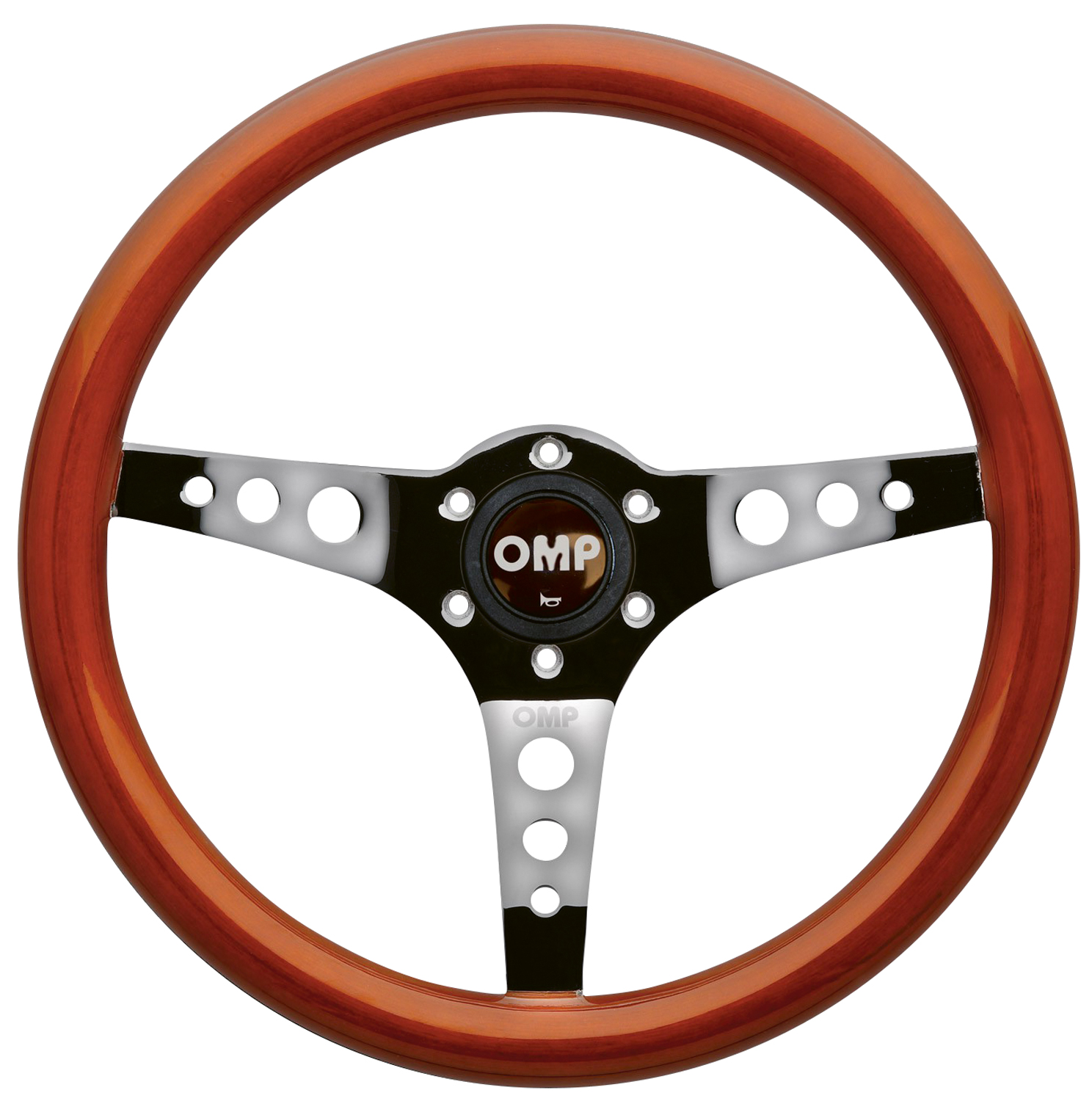 OMP Mugello Sportstuur 350mm 019808 Hout