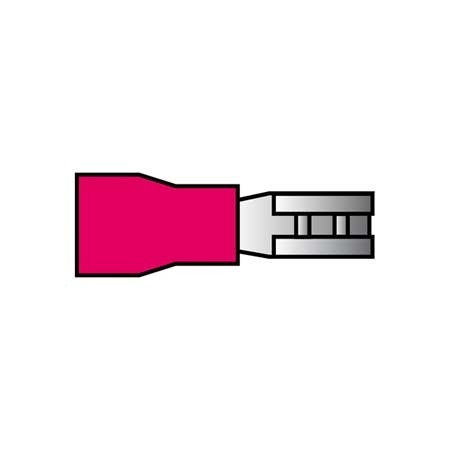Kabelverbinders 559 rood 10st