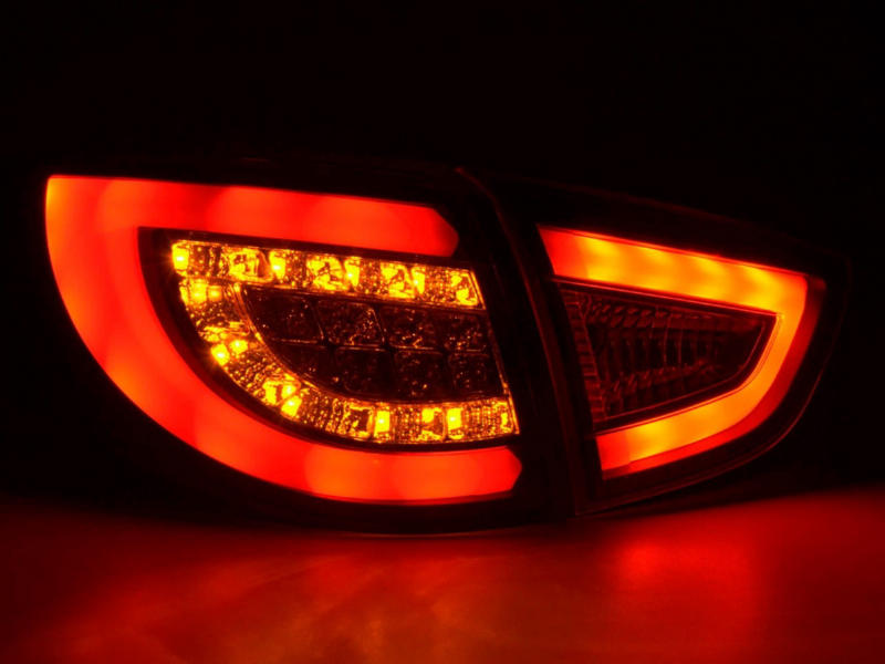 Achterlichten Hyundai IX35 09-13 LED Tube Zwart