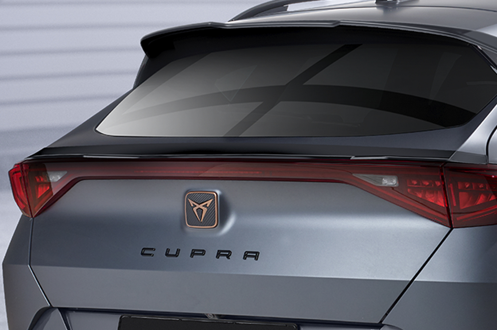 Spoiler Cupra Formentor CSR glans Zwart