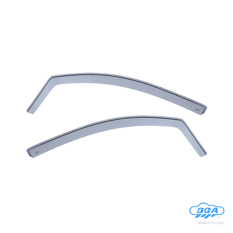 DGA Wind Deflectors  Citroën C1 II & Peugeot 108 & Toyota Aygo II 5-doors 2014- (2-pieces)