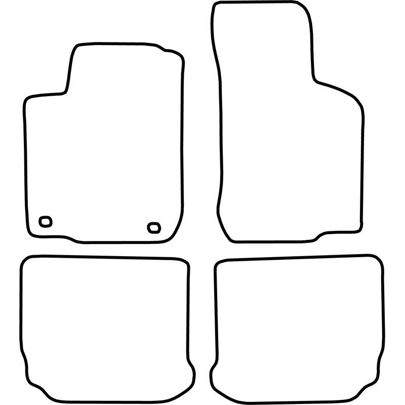 Automatten  Skoda Octavia 1997-2004