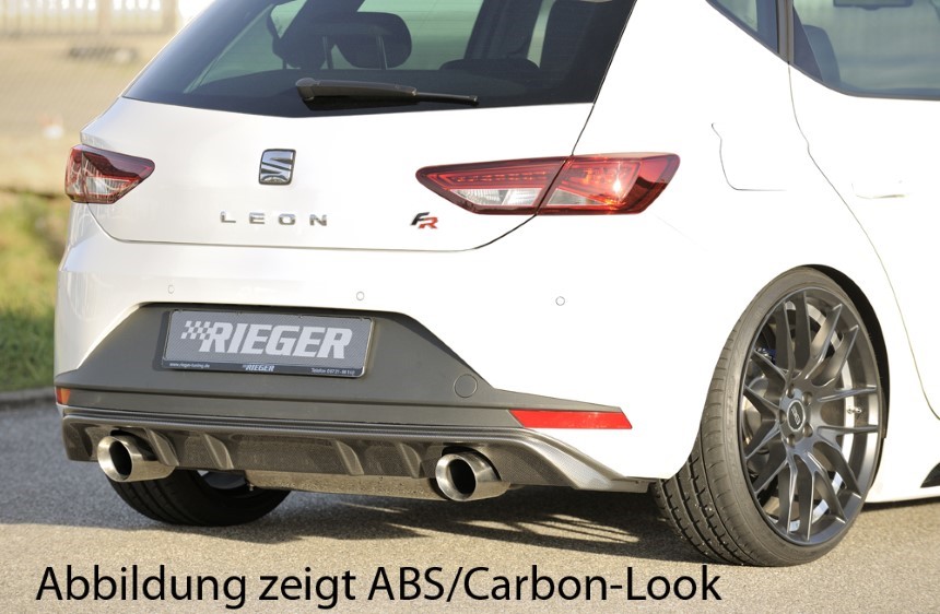Diffuser Seat Leon F5 FR Rieger sportuitlaat links + rechts