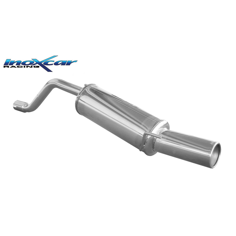 100% Inox Sport Exhaust  Alfa Romeo Mito 1.4i 78hp 2013- 1x102mm
