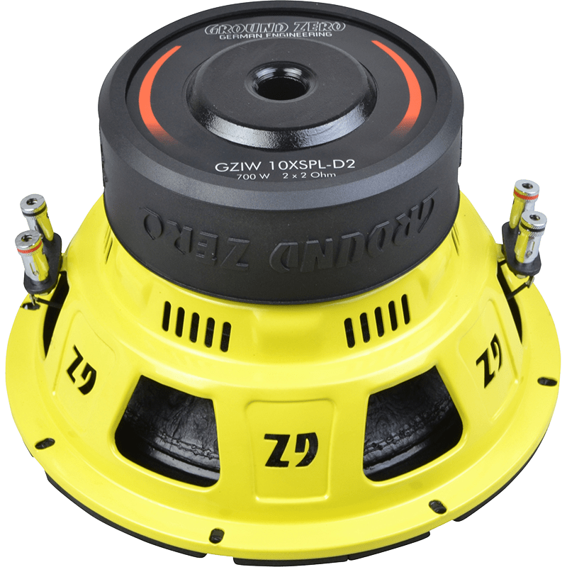 Ground Zero GZIW 10XSPL-D2 10″ Subwoofer, 800 Watt