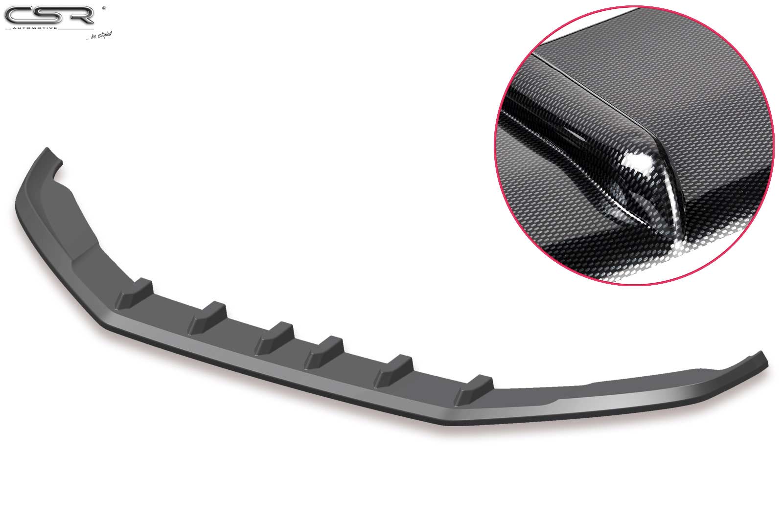 Voorspoiler Volkswagen Scirocco R-Line CSR Carbon Look