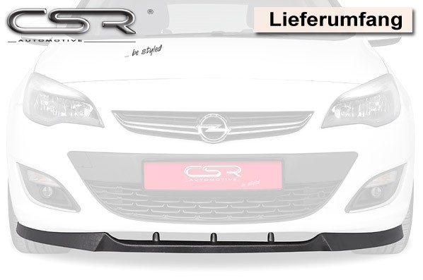 Voorspoiler Opel Astra J CSL064-C