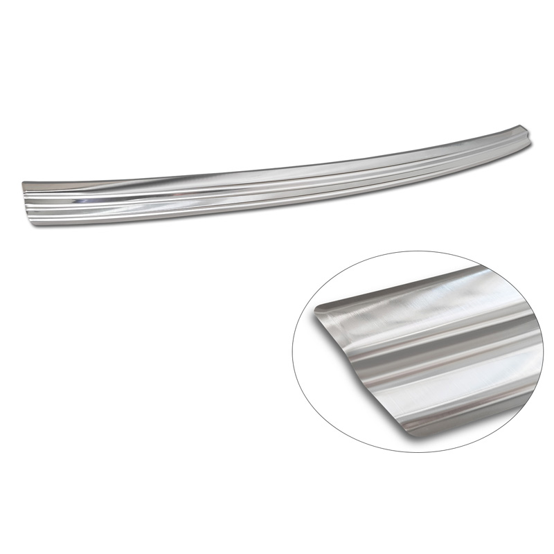 Stainless Steel Rear bumper protector  Mercedes EQC (N293) 2019- 'Ribs'