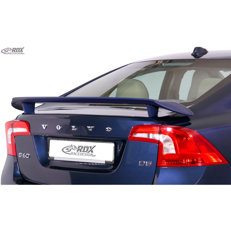 Trunk spoiler  Volvo S60 2013-2018 (PUR-IHS)