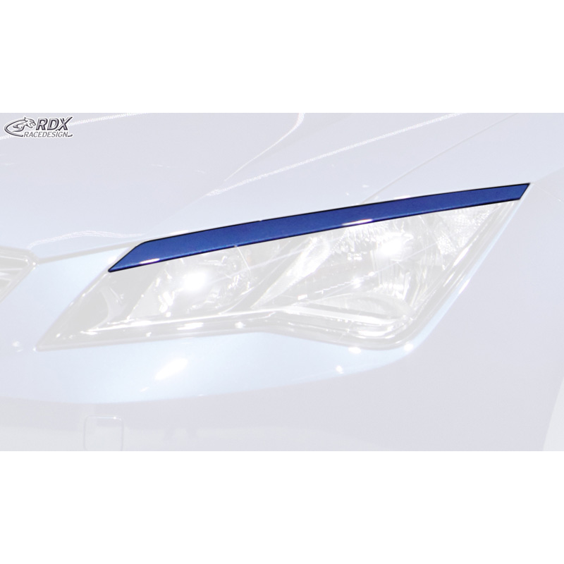 Koplampspoilers  Seat Leon 5F SC/5-deurs/ST 2013-2020 (ABS)