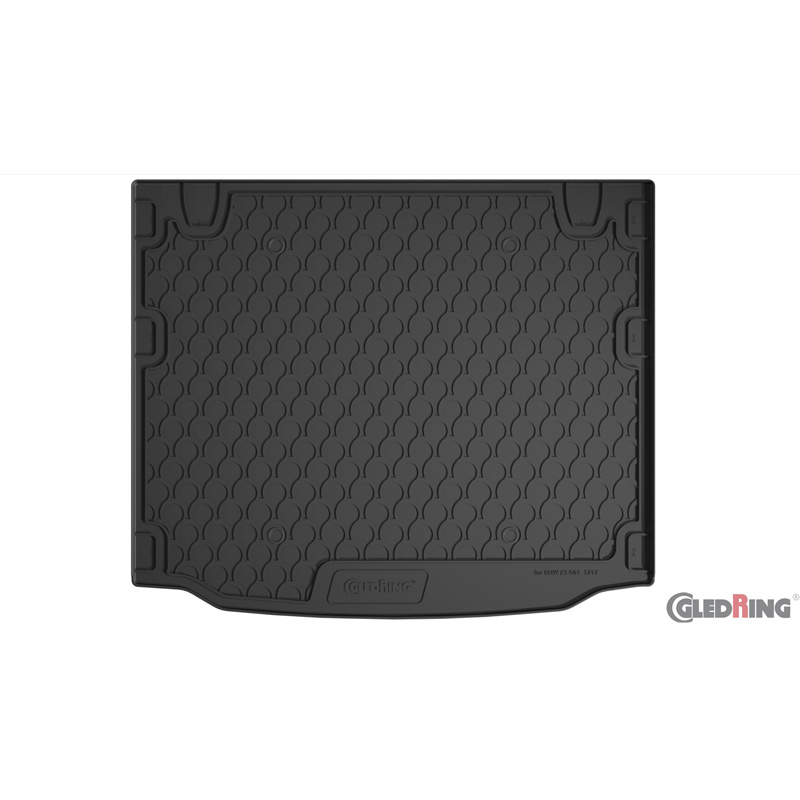 Rubbasol (Rubber) Trunk mat  BMW X3 (G01) 2017- (Upper floor)