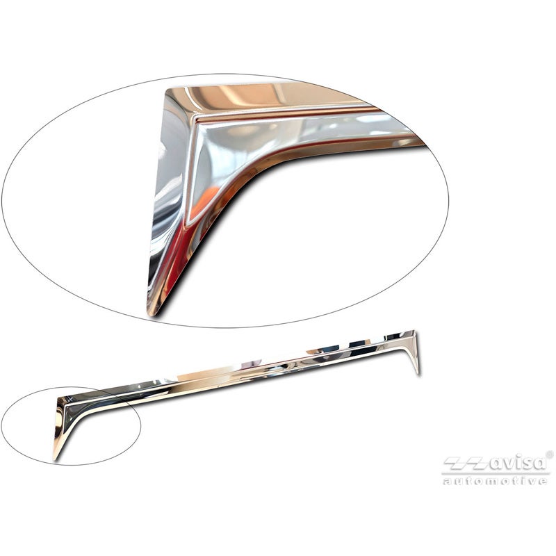 Avisa Chrome Stainless Steel Trunk Tailgate Trim Cover  Toyota C-HR+ 2025-