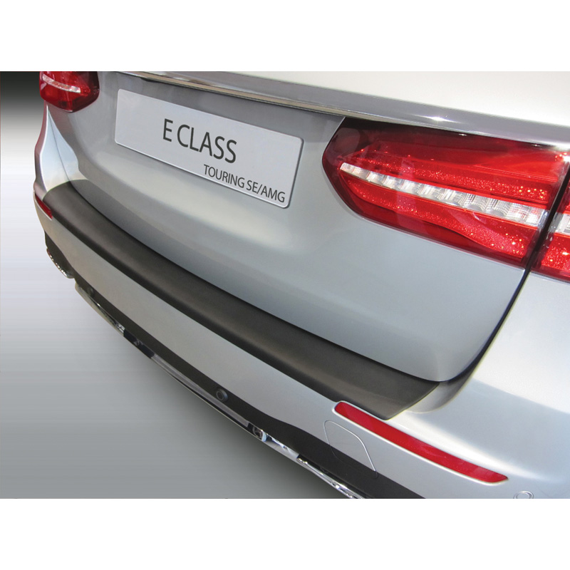 ABS Achterbumper beschermlijst  Mercedes E-Klasse W213 Kombi SE/AMG-Line 2016-2020 Zwart