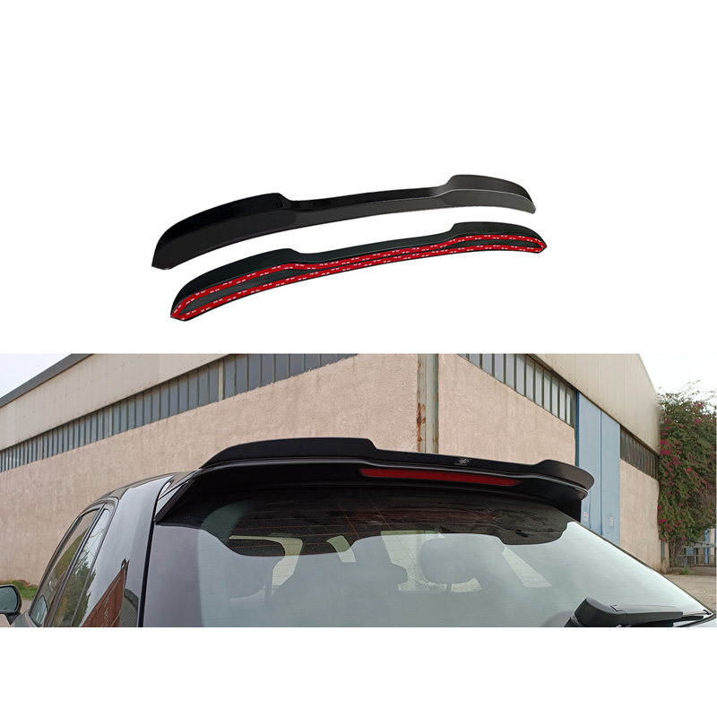 Roof spoiler (Spoiler Cap)  Audi A3 (8V) S-Line/S3 Hatchback/Sportback 2012-2016 (ABS Glossy black)