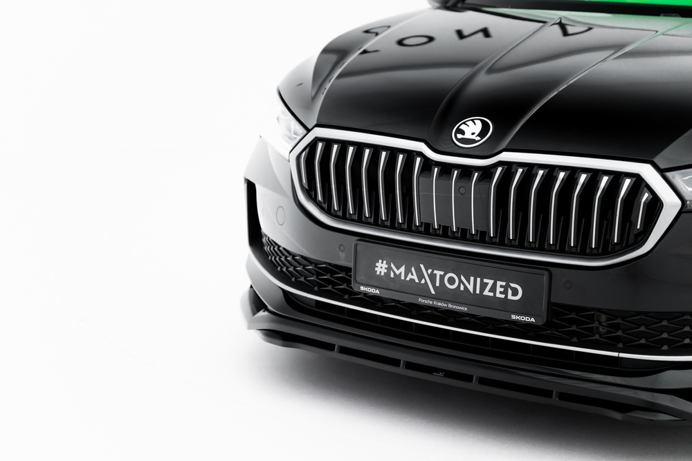 Voorspoiler V.1 Skoda Superb Mk4