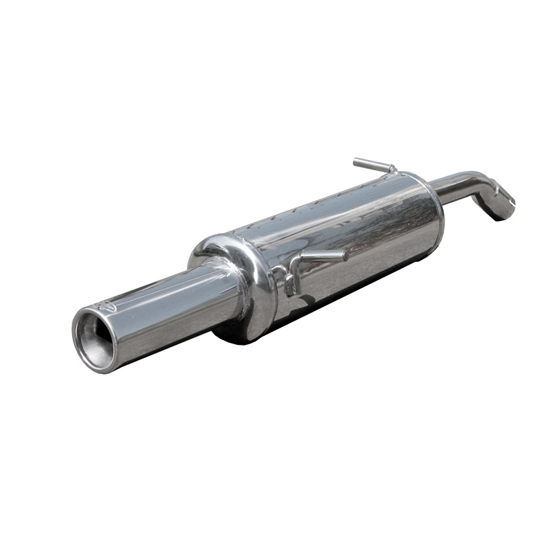 100% Inox Sport Exhaust  Citroën C3 1.4 16V 88hp 2001-2008 1x80mm