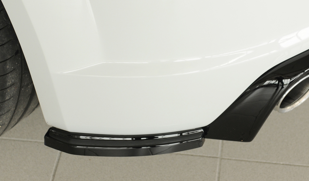 Zijdiffuser Audi TT S-Line / TTS Rieger Glans Zwart