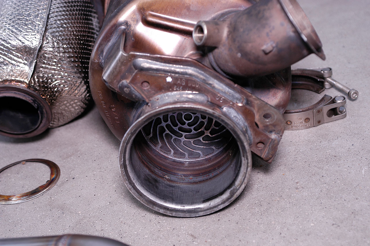 AUDI A3 8VA Sportback 1.6 TDI (110 - 116 Hp) 2013 Turbo Downpipe (replaces diesel soot filter) With