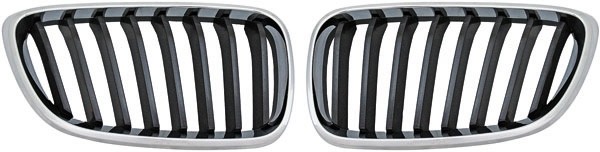 Grill Nieren BWM 1 Serie F22/F23 2014-2015 Performance chrome/Zwart