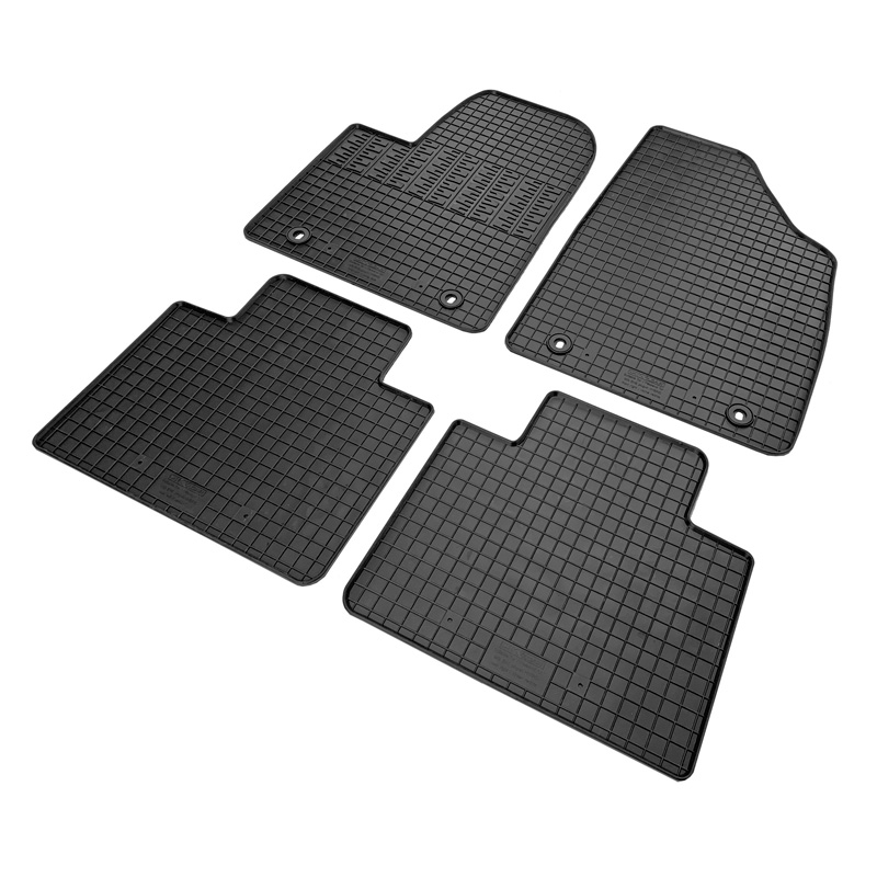 Rubber car mats set  MG (E)HS Plug-in Hybrid 2019- (4-pieces + fixing system)