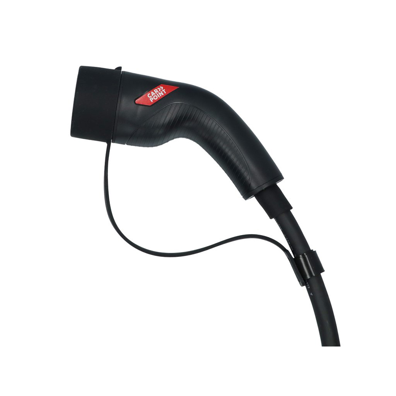 Câble de charge à spirale Carpoint pour véhicule électrique Type 2>2 16 AMP triphasé 6 mètres